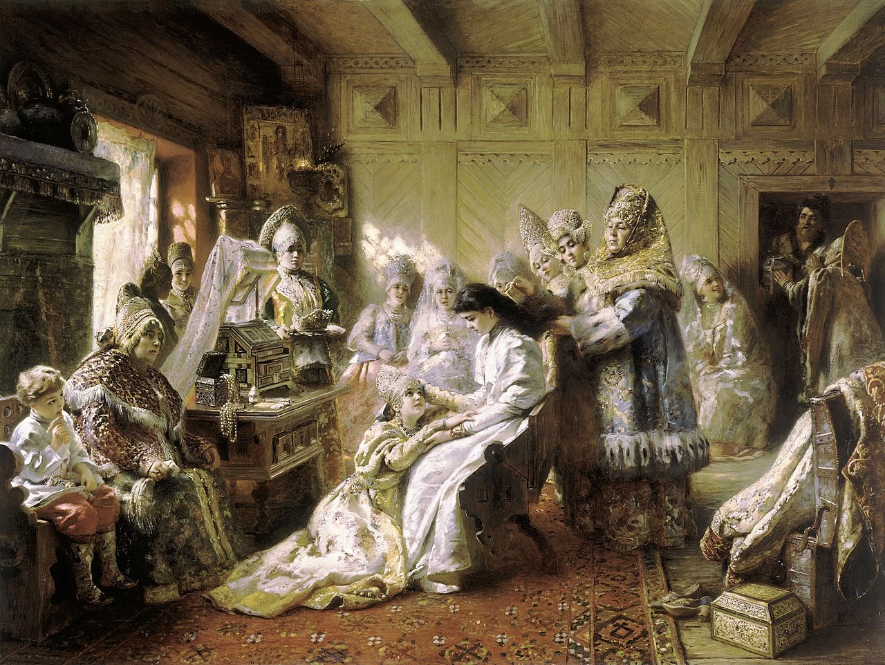 L'abito della sposa russa - Museo storico, artistico di Serpukhov